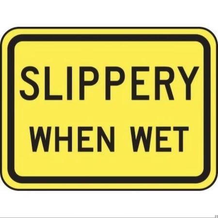 Accuform SURFACE  DRIVING CONDITIONS SIGN FRW528DP FRW528DP